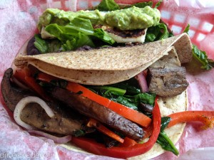 Grilled Queso Fresco and Florentino tacos