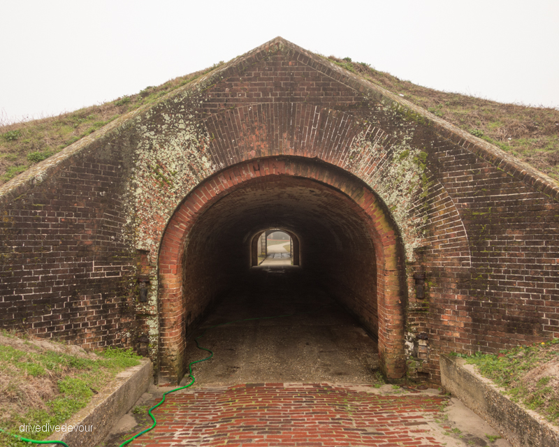 Fort Morgan entrance