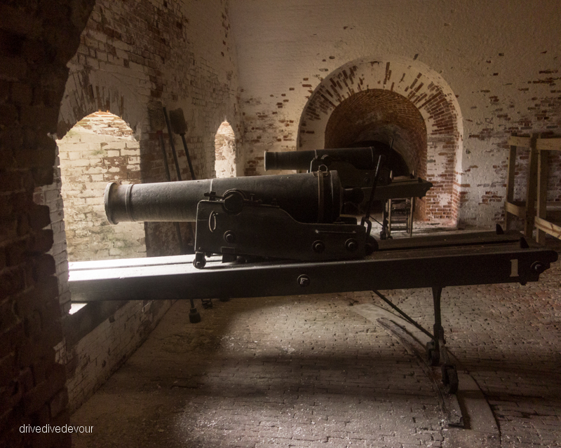 Cannon at Fort Morgan