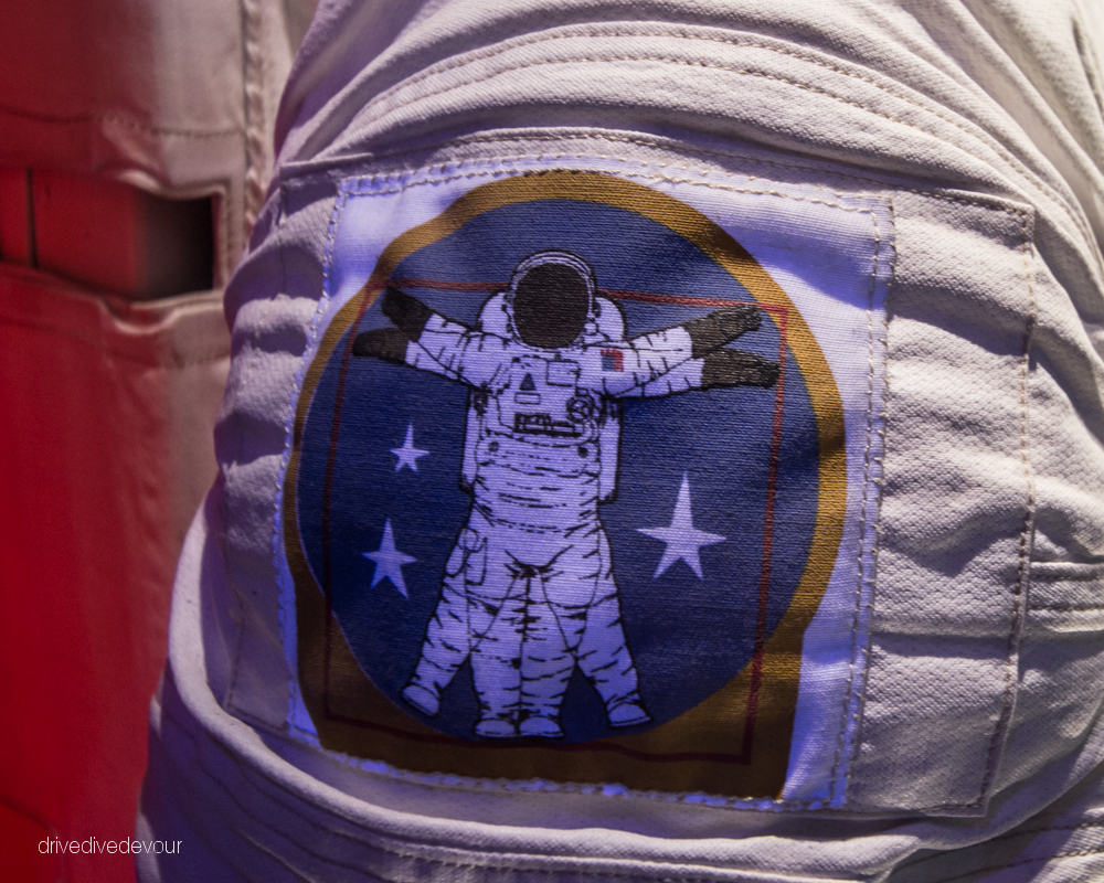 Spacesuit patch at NASA