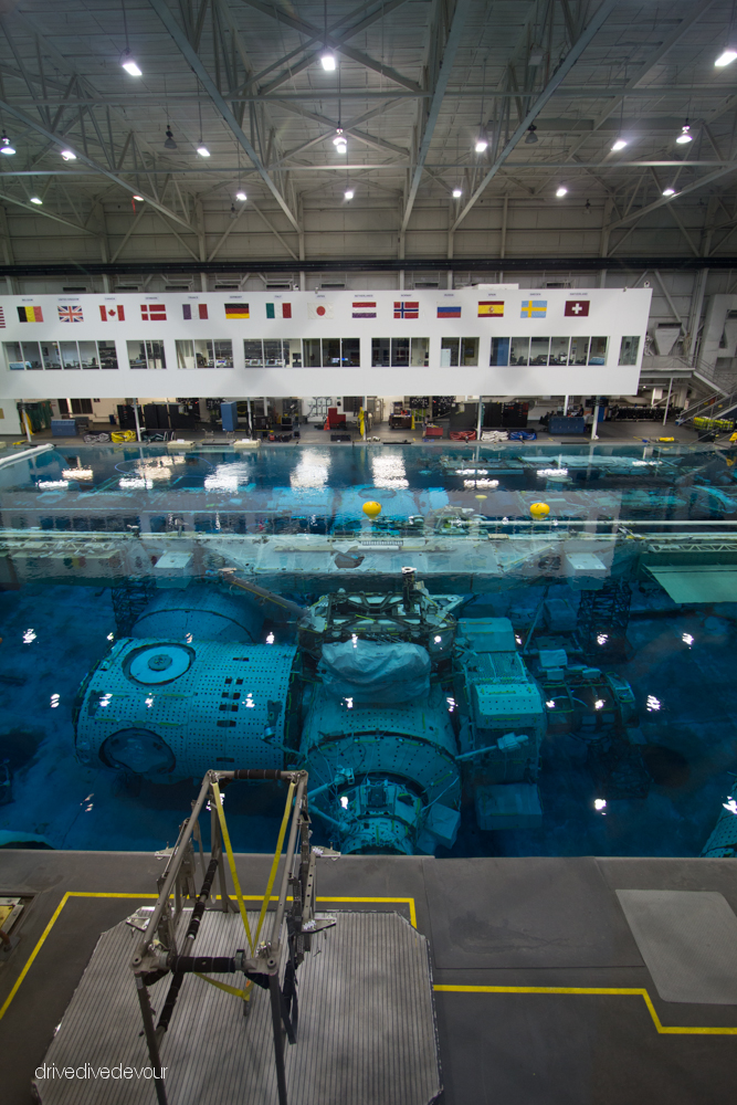 NASA Neutral Buoyancy Labratory pool