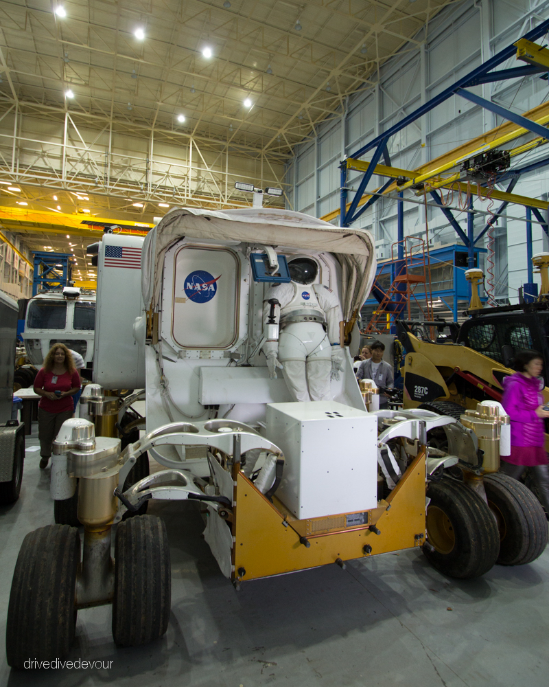 Mars Exploration Vehicle Prototype back