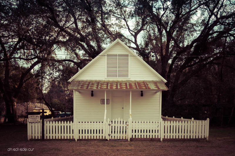 An old school building