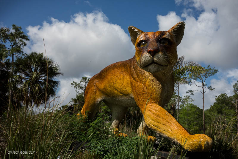 Florida Panther statue