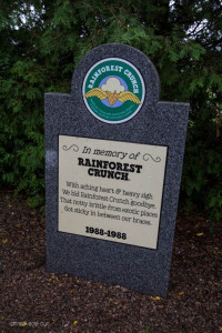 Rainforest Crunch tombstone