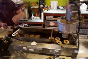 Cider doughnuts at Cold Hollow Cider Mill