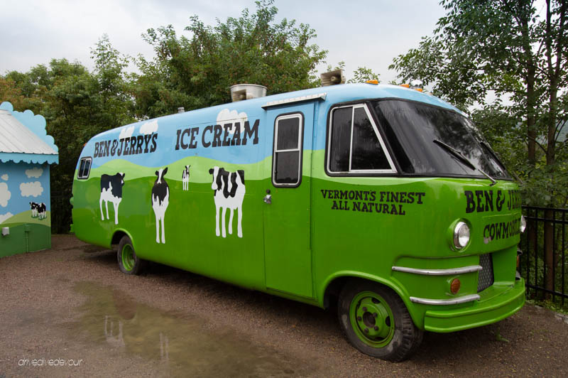 Ben and Jerry's van