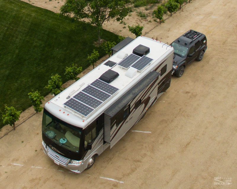 RV solar on roof