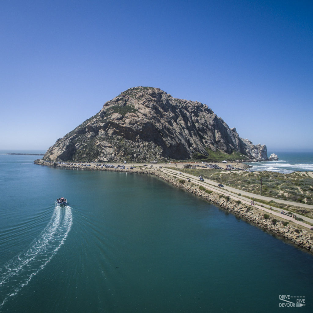 Morro Rock in Central Coast CA