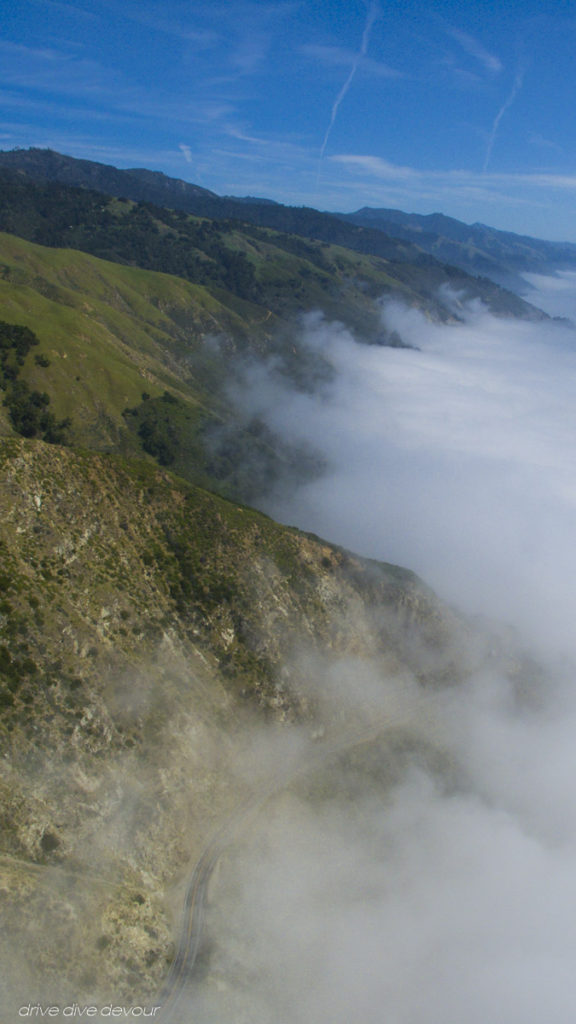 Big Sur Fog in Central Coast CA