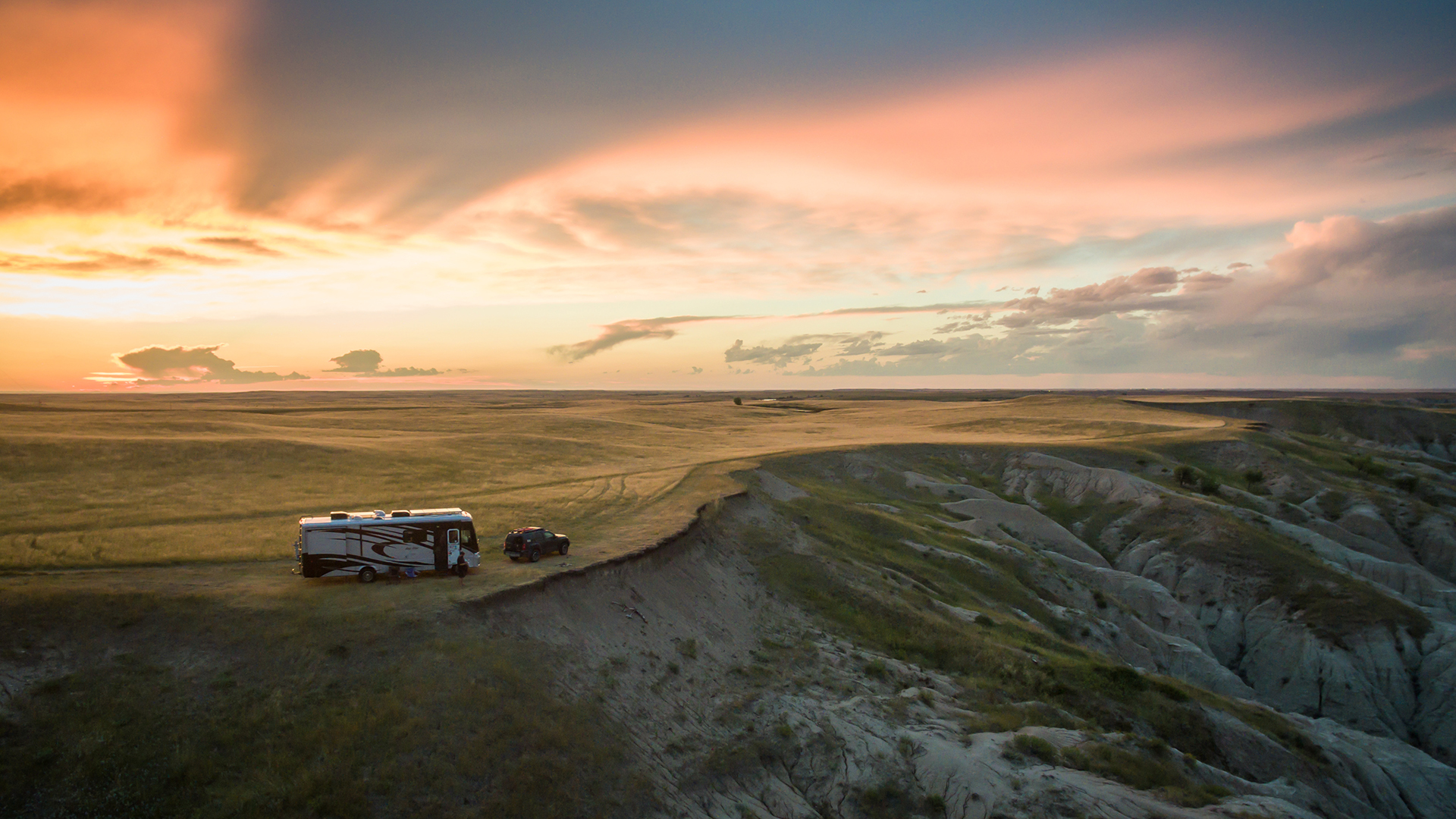 Buffalo Gap National Grassland- Living an in RV