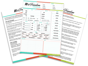 RV Show Tips & Cheat Sheet