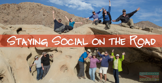 Staying Social on the Road: How We Create a Community on the Internet
