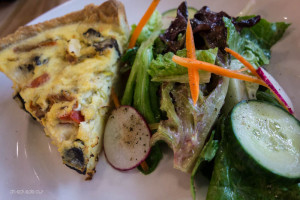 Quiche at South End Kitchen